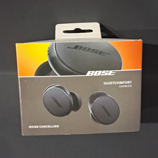 Bose QuietComfort Earbuds Black Noise Cancelling Wireless Bluetooth In-Ear