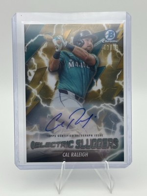 2026 Bowman - Cal Raleigh - Electric Slugger Auto Gold /50
