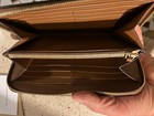 Burberry Zip Around Wallet Check & Leather — photo 4