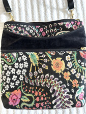 Danny K Tapestry Crossbody Purse Made in the USA Beverly Hills "Ardmore Pattern"