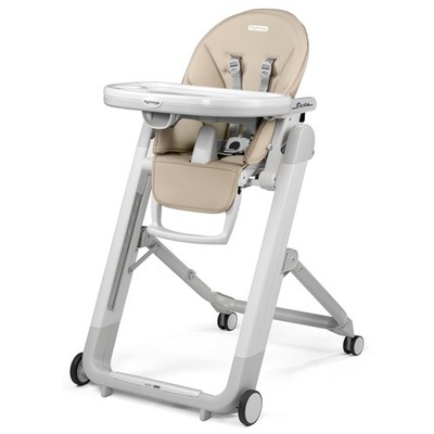 Folding High Chair Height Adjustable Quick Clean Wheels Astral Peg Perego Siesta