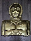 1983 Vintage Kenner Star Wars C-3PO Action Figure Carrying/Storage Case (Gold)