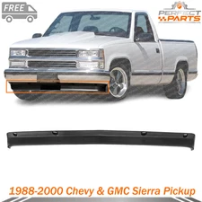 Front Primed Lower Valance Air Deflector For 1988-2000 Chevy & GMC Sierra Pickup