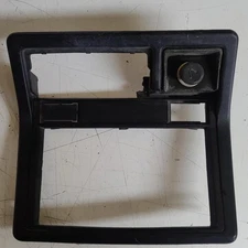 1984-1988 Toyota Hilux Pickup 1989 4Runner Surf BLACK Radio Dash Bezel Trim
