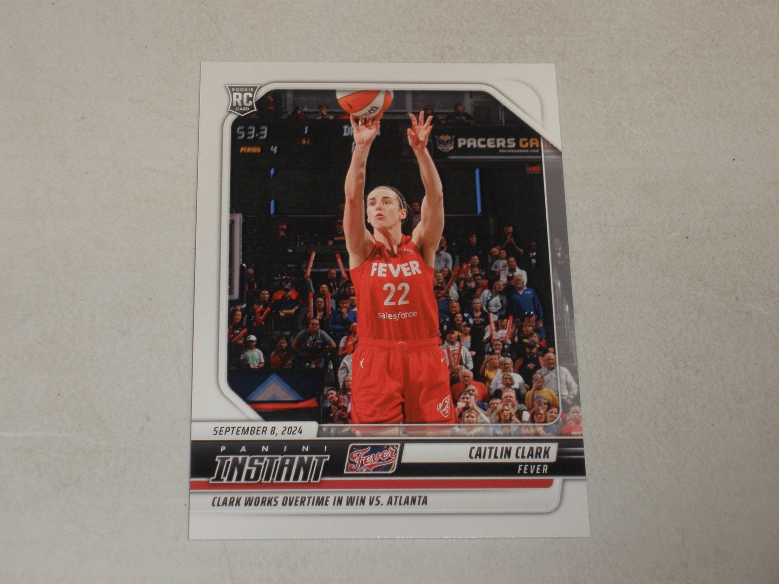 2024-25 Panini Instant WNBA #204 Caitlin Clark /6675 Rookie RC A