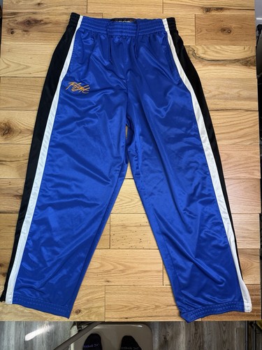 Nike Air Basketball Herren Gr. XL Blau Vintage Nike Air Flight Warm Up Wide Leg - Bild 2 von 17