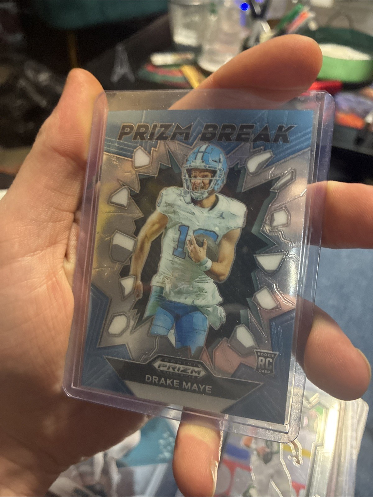 2024 Panini Prizm Draft Picks Drake Maye Prizm Break Rc