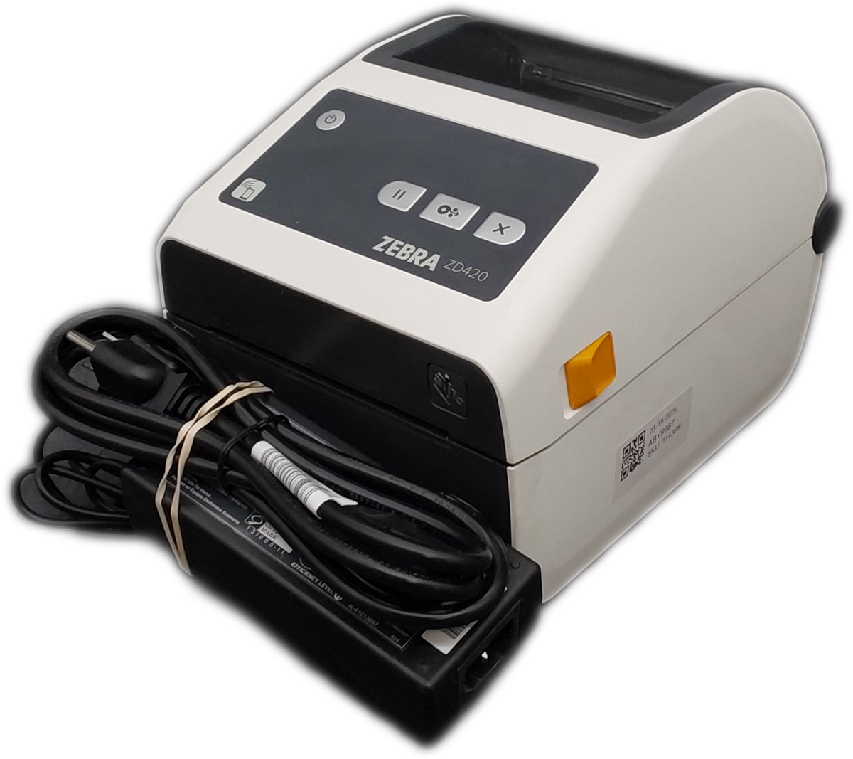 ゆうた Zebra ZD420 White Thermal Label Printer 203 DPI Bluetooth Ethernet