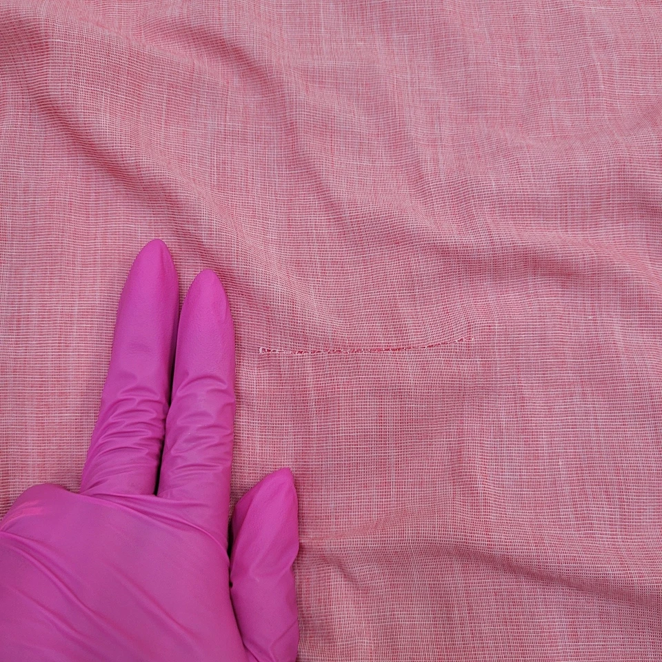 Vintage 70s Arrow Button Shirt Large 22x30 Pink USA - Image 4 of 4