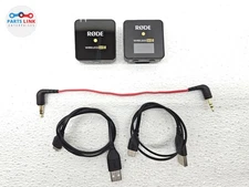 RØDE Rode Wireless Go II Dual Channel Wireless Microphone Audio System Pod Cast