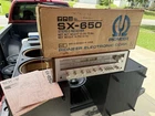 Vintage Pioneer SX-650 Vintage AM/FM Stereo Receiver Original Paperwork And Box