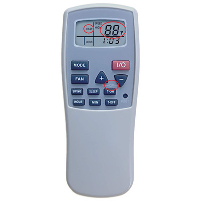 for Soleus Air Air Conditioner Remote Control HCB-P13HP-D HCB-R135-A-ID HCB-R...