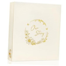 Our Story Wedding Photo Album 4x6 500Pockets 100 500 Pockets Beige