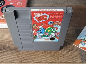 Bubble Bobble (Nintendo NES, 1988) CIB - Tested