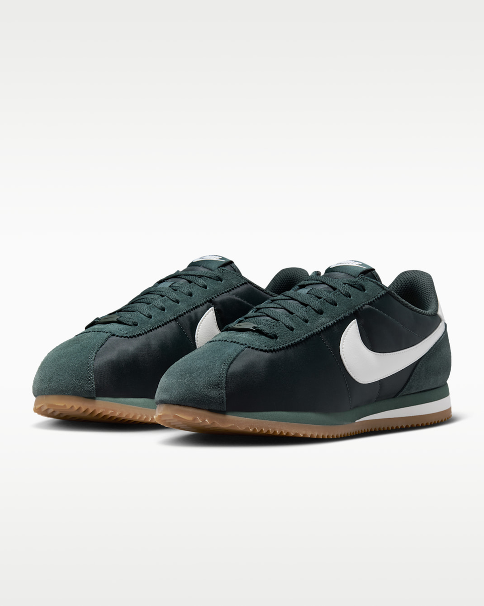 Nike Cortez Textile Black Spruce Gumlight Brown HF0263-302 Men's