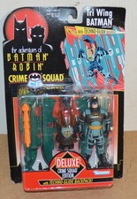 The Adventures of Batman and Robin Tri Wing Batman Figure New 1995