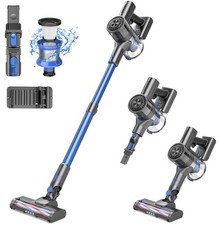 Bossdan 4 in 1 Lightweight Quiet Stick Cordless Vacuum Cleaner - BLUE