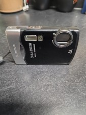 Olympus Stylus 850 SW 8.0MP Digital Camera - Black. Includes Charger. Tested