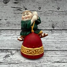 Department 56 Merry Makers Baldric the Bellringer Riding Bell Ornament