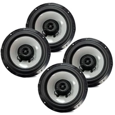 Hertz HEX 6.5 - 6.5" Marine Coaxial Replacement Speakers, 2 Pair, No Grilles