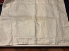 Restoration Hardware Ivory Linen Embroidered Lumbar Pillow Cover 16” By 22” — photo 2