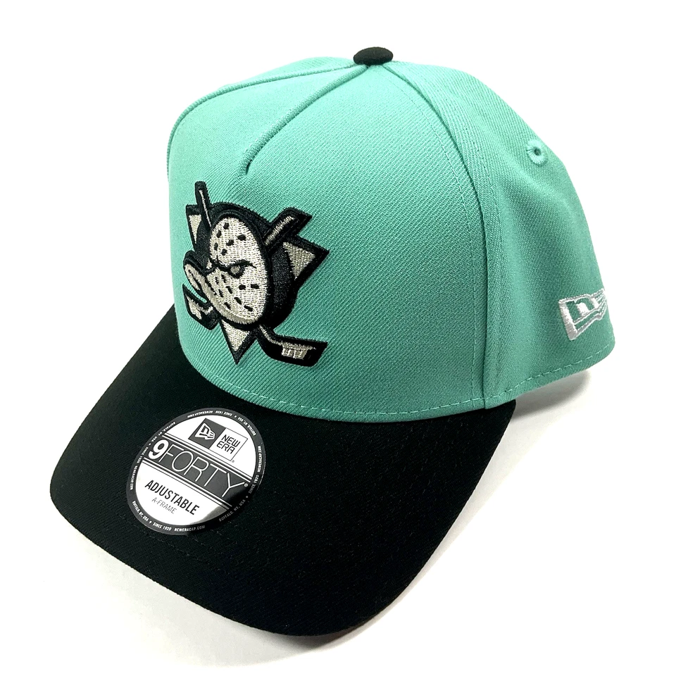 Gorra New Era Anaheim Ducks Exclusiva DIAMANTES Como Nueva 9FORTY A-Marco Snapback Foto 3 de 4