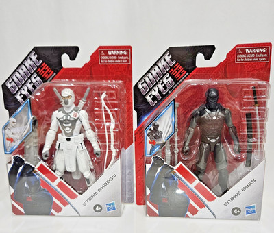 Hasbro Snake Eyes & Storm Shadow Gi Joe Origins Movie Henry Golding Andrew Koji