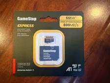 GameStop 512GB Express Micro SD Card for Nintendo Switch 2