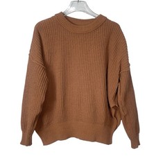 Aerie Sweater Ribbed Knit Oversized Slouchy Size XS