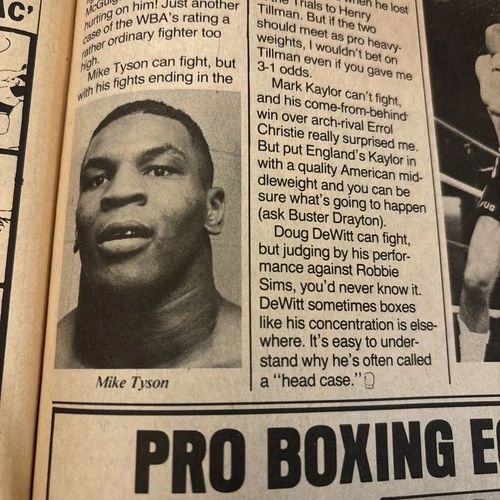 KO Boxing Magazine April 1986 Donald Curry Cover No Label - Picture 16 of 18
