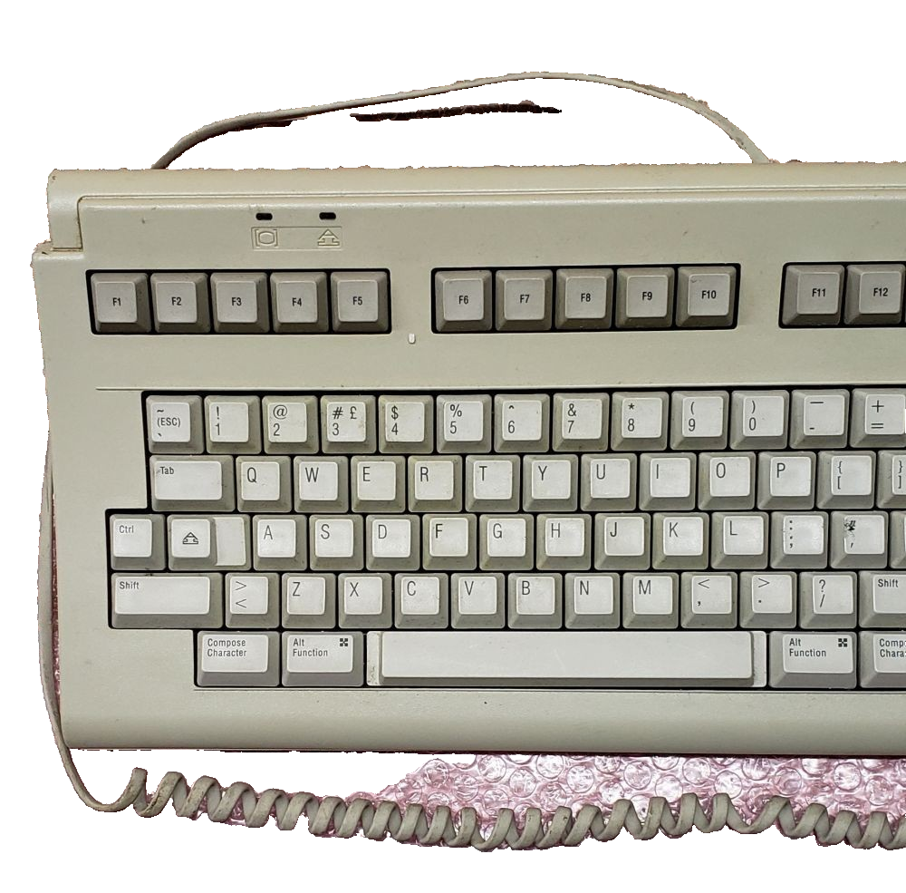 エリページ Vintage Digital LK401-AA keyboard with RJ11 cable for DEC
