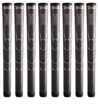 Set of 8 - Winn Dri-Tac Oversize Grip - Gray 7DT-DG 
