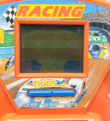Vintage 1991 Tiger Electronics RACING Pocket Handheld Game Tested