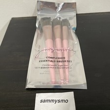 Jazmine Beauty Complexion Essentials Brush Set , Pink