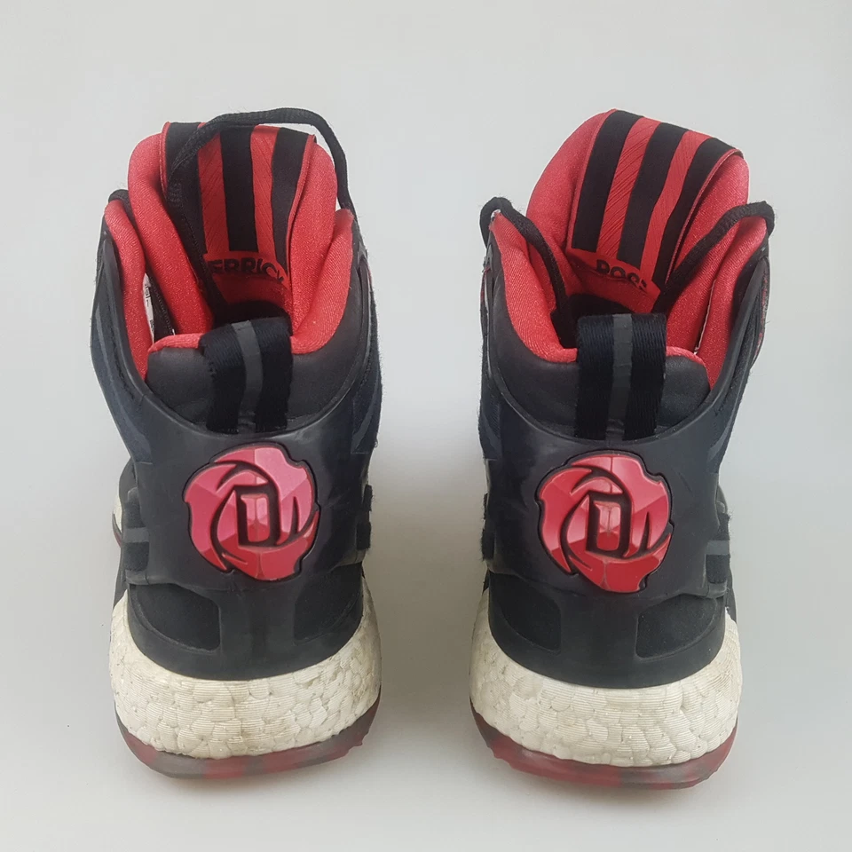 Boy's ADIDAS 'D Rose 6 Boost' 7 US | 40 EU BBall Shoes Black | 3+ Extra 10% Off - Image 4 of 4