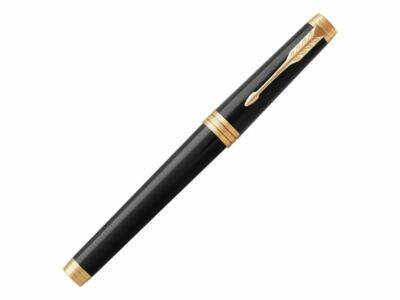 Parker Premier 2016 Edition Black Lacquer and Gold Roller Ball Pen