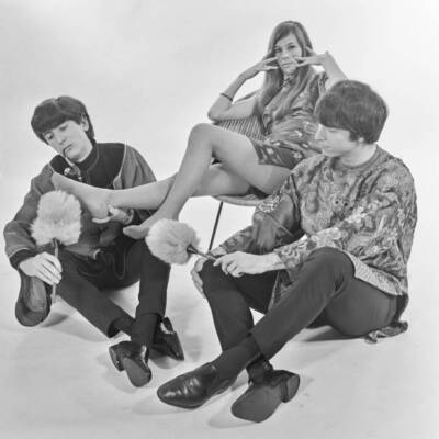 English Folk Group The Settlers Featuring John Fyffe Cindy Kent 1967 OLD PHOTO
