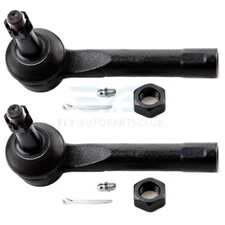 2Pcs Front Outer Tie Rod Ends For 99-06 Chevy Silverado 1500 GMC Sierra 1500
