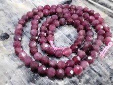 Natural Faceted Red Tourmaline, 4.5mm, Approx 90pcs Free postage. Oz Seller