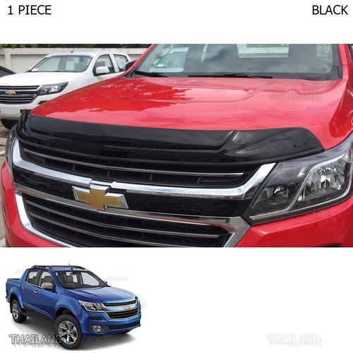 For Chevrolet Holden Colorado Z71 2017 Bonet Bug Guard Protector Wind Hood Vent - Picture 2 of 3