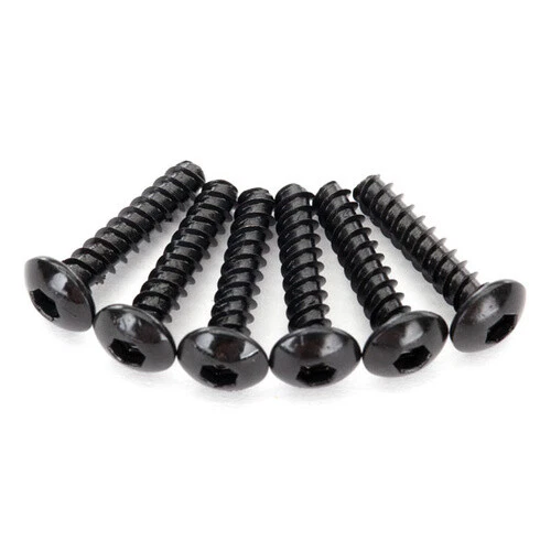 TRAXXAS 8299 Screws, 2.6x12mm button-head, self-tapping (hex drive) (6) Traxxas - Picture 1 of 2