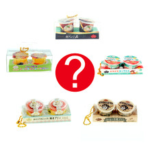 Blind Box 1/6 Miniature  Food Dessert Squishy Pudding Cups 1 Random Accessory