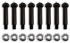8 KIT 3500# Trailer Axle Spring Shackle Grease Type Eye "wet" Bolt 9/16 x3