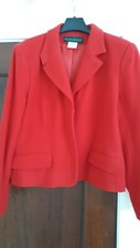 Harve Benard Red Blazer Size 12
