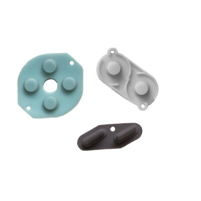 Nintendo Game Boy DMG System Button Rubber Pads Set Color Replacement