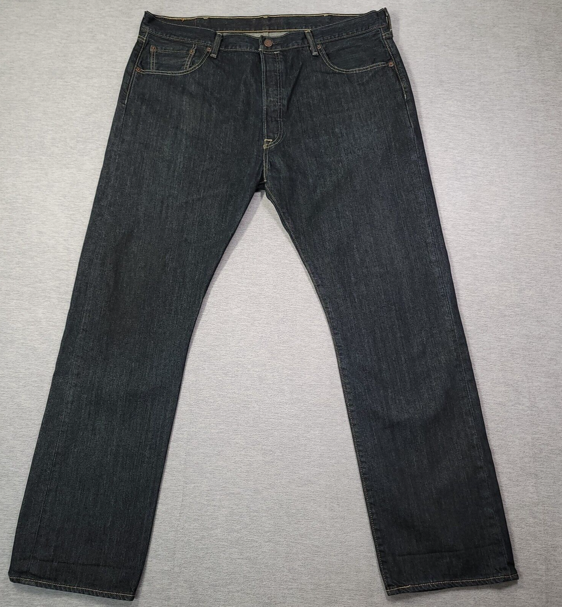 Levis 501 XX Jeans Mens 40x32 Blue Dark Wash Original Fit Straight 