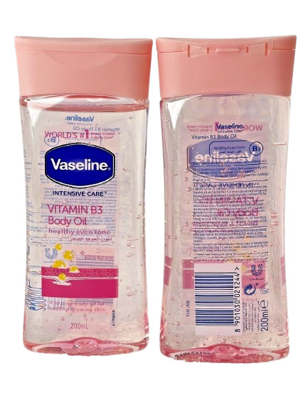 Anti tache et sécheresse : éliminez les zones sombres avec l'huile hydratante Vaseline B3