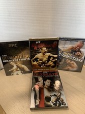 Lot Of 4 UFC DVD’s - The Ultimate 100 Greatest Fights, Ultimate Knockout 8,
