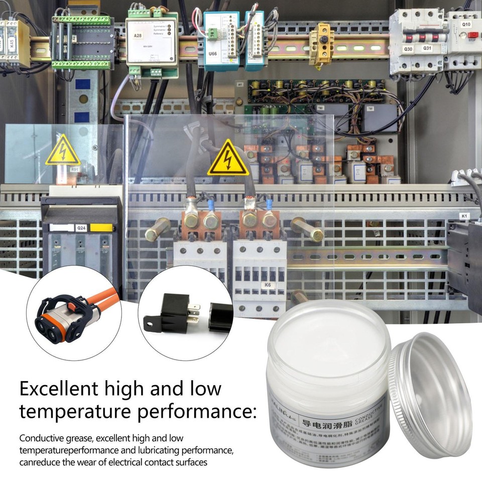 100g Electric Contact Grease Conductive Paste Electricity Compound For