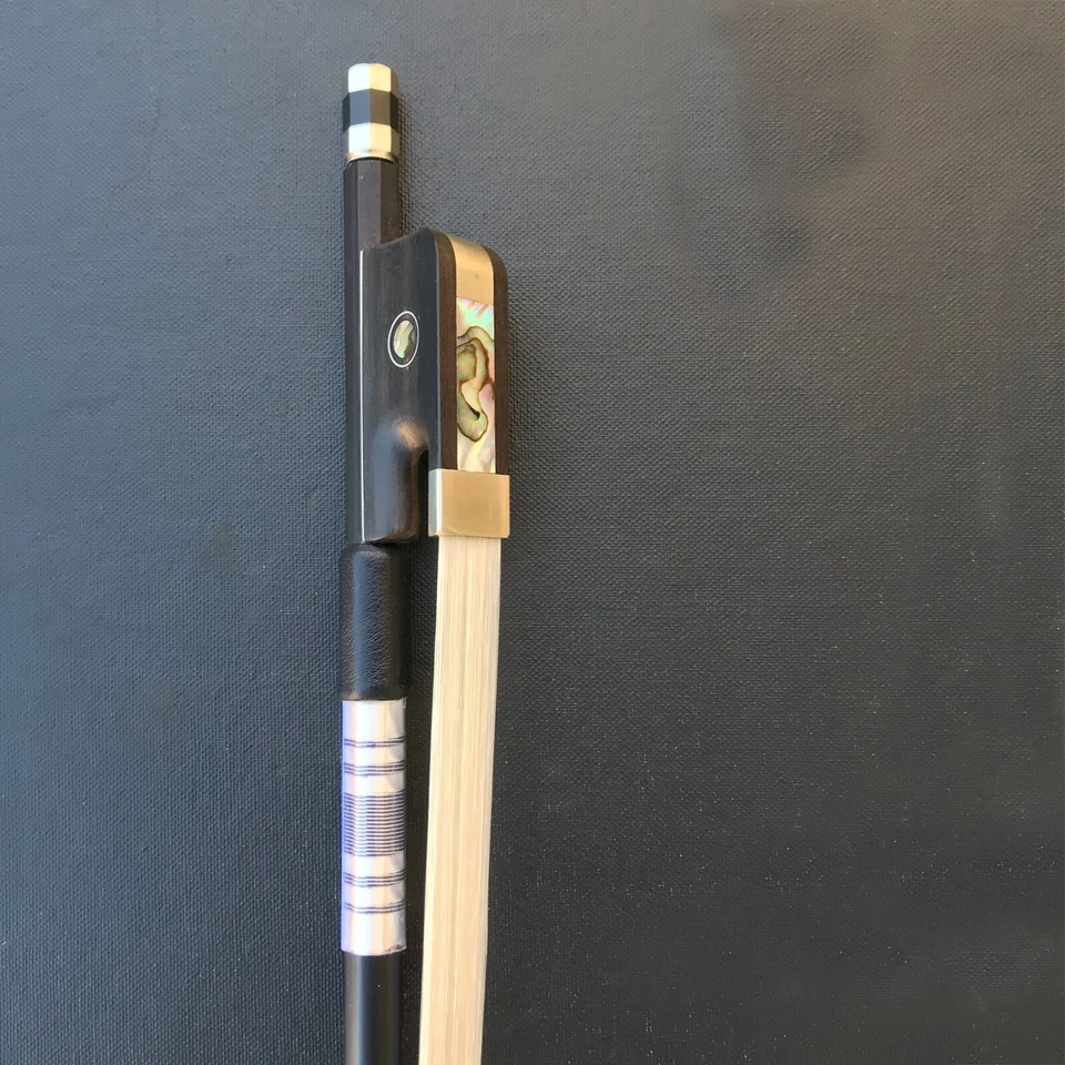 Arco para violonchelo de fibra de carbono 1/2 crin de caballo natural dulce sonido envío desde EE. UU. Foto 3 de 4